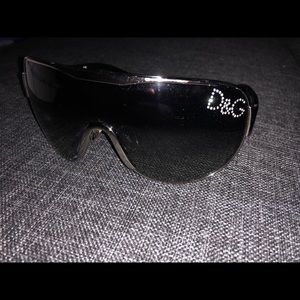 Scratched Dolce & Gabbana sunglasses